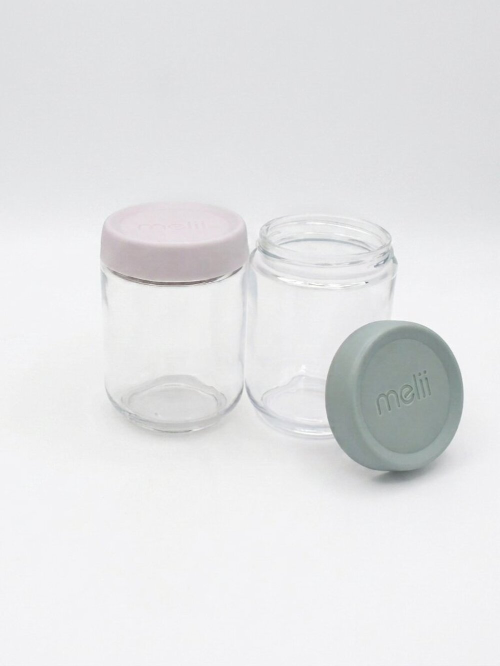 Melii Glass Overnight Oats Jars | NWOT